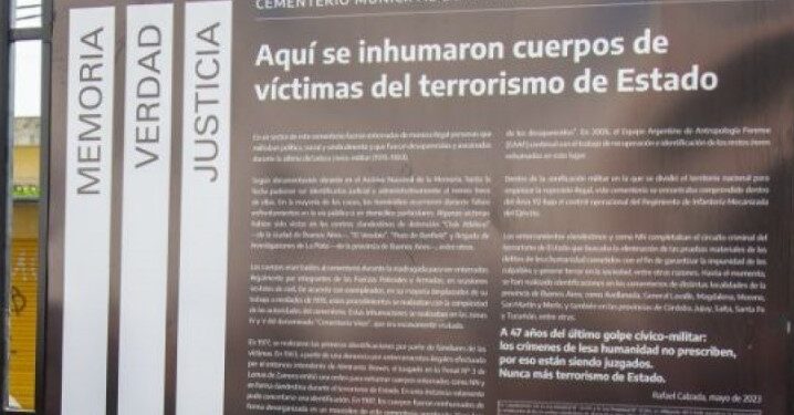 Cementerio de Calzada: fue un lugar del horror en la dictadura y hoy es un sitio de la memoria