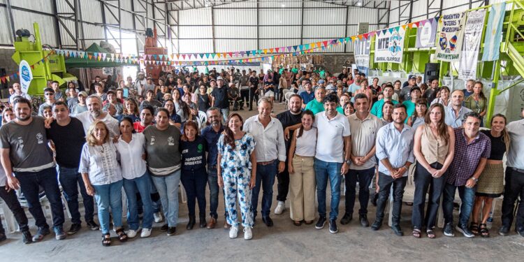 Economía circular: inauguraron un centro de reciclaje en Don Orione