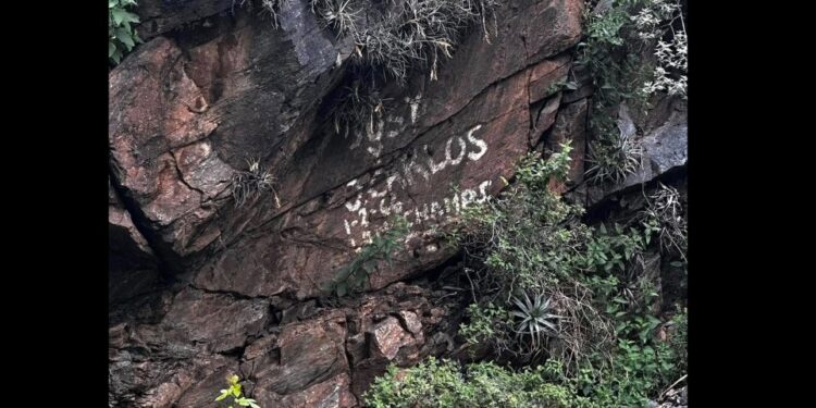 La polémica pintada de dos vecinos de Longchamps y una búsqueda, casi 60 años después