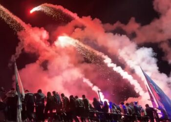 Sancionaron a dos clubes de Brown por usar pirotecnia: Sanma jugará a puertas cerradas por tres fechas