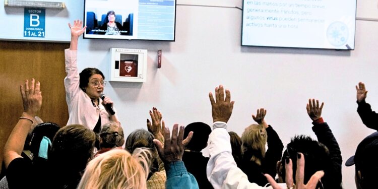 El Sanatorio Modelo Burzaco impulsó la Semana de la Higiene de Manos