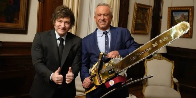 Argentina ratificó su decisión de salir de la OMS y Milei recibió a un funcionario de Trump «antivacunas»