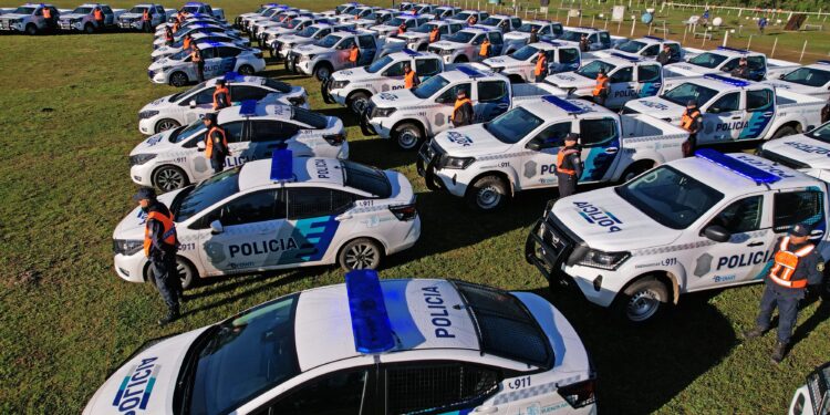 Brown sumó 58 autos y camionetas y 30 motos 0km para prevención del delito