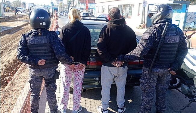 Burzaco: por las cámaras detuvieron a ladrones que iban en un auto robado