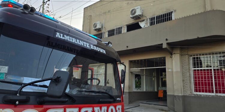 Se incendió un popular club de Rafael Calzada