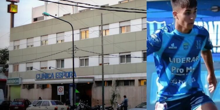 Un futbolista murió en la Clínica Espora cuando era operado de la rodilla: denuncian mala praxis