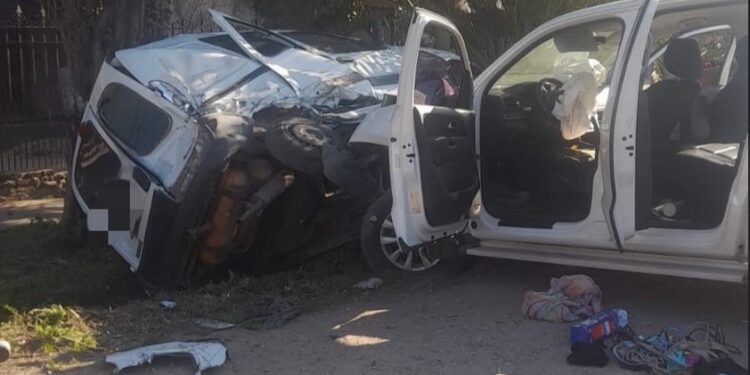 Claypole: escapaban de la policía y chocaron tres autos