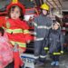 Bomberos de Brown invitan a los niños a festejar su día en el cuartel