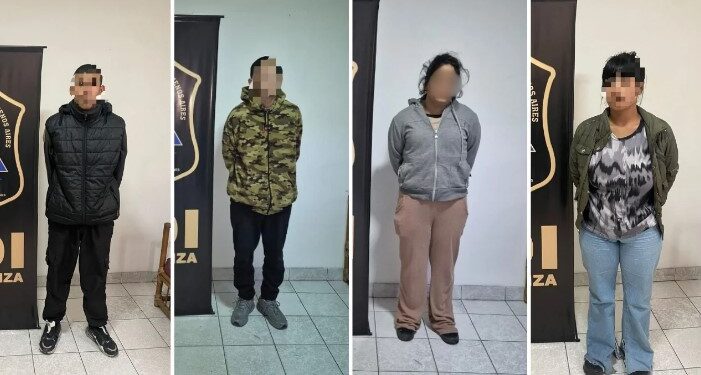 ¿Quiénes son los cuatro detenidos por el triple femicidio con sello narco de Florencio Varela?