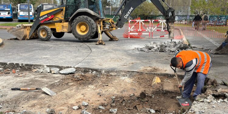 Brown avanza con su plan de mejora de calles