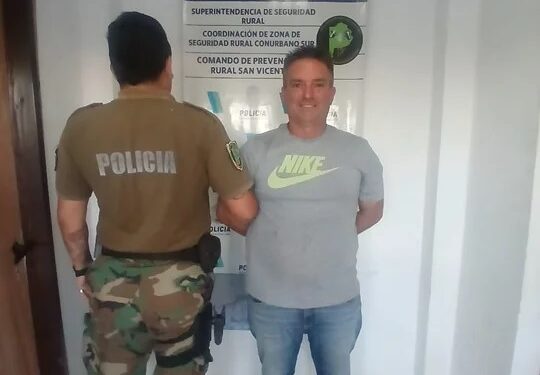 Detuvieron en San Vicente a un concejal de Milei que intentó matar a balazos a su pareja