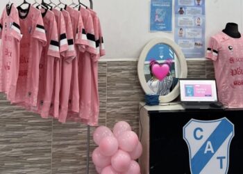 Temperley se pondrá la camiseta rosa para concientizar sobre el cáncer de mama