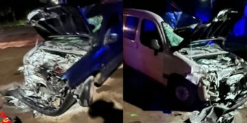 Longchamps: cuatro heridos en un choque entre dos camionetas y una moto