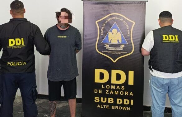 Glew: abusó de sus hijastras y lo detuvieron luego de un año de estar prófugo