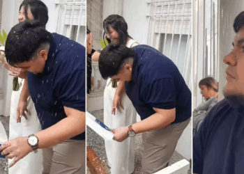 Del registro civil al hospital: un grano de arroz mandó al novio directo a la guardia en Lomas