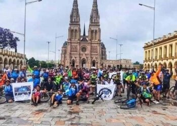 Saldrán desde Lomas en bicicleta hasta Luján