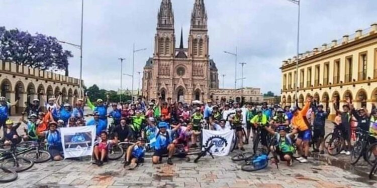 Saldrán desde Lomas en bicicleta hasta Luján