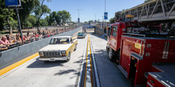 El municipio de Brown abrió el nuevo paso bajo nivel de Calzada