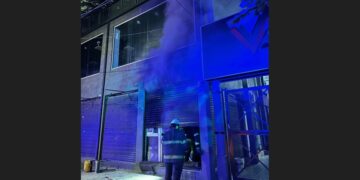 Se incendió el kiosco de la sede de Brown de Adrogué