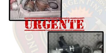 Los Bomberos de Glew buscan material extraviado durante un incendio