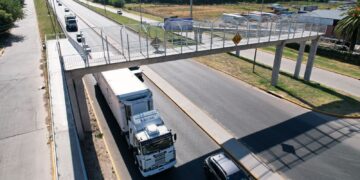 Burzaco: habilitaron hoy el puente peatonal sobre Ruta 4