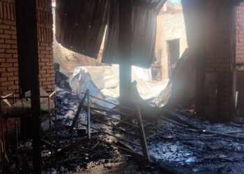 Se incendió una casa de Burzaco y creen que fue intencional