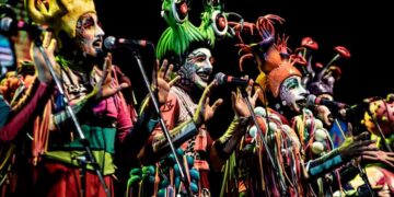 Festejo de carnaval con La delio Valdez y Agarrate Catalina en Lomas