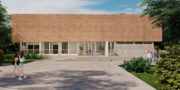 Arrancó la construcción del nuevo edificio de aulas  en el campus de la UNaB