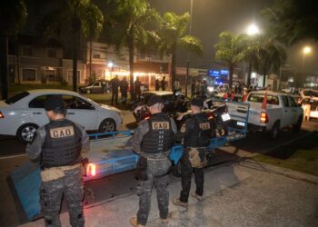 Se secuestraron en Burzaco 25 autos y 9 motos en un operativo de control policial