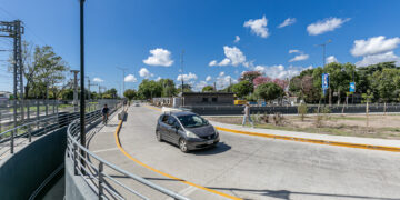 Habilitan la calle Perón junto al nuevo paso bajo nivel de Calzada