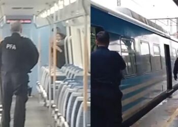 Temperley: entró armado al vagón, tomó una mujer de rehén y dijo que tenía dos granadas para «volar el tren»
