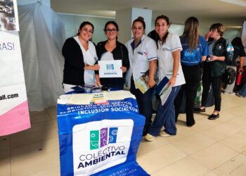 Una Cooperativa de Brown presentó en el Congreso de Salud de Mar del Plata las problemáticas en el sector cartonero