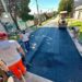 El mapa de las calles repavimentadas de siete localidades de Brown