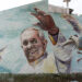 A un año de la partida de Francisco, un mural en Calzada homenajea al “Papa Argentino”