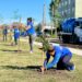 Don Orione suma una nueva plaza donde era un terreno baldío