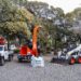 El municipio presentó una nueva flota de máquinas, camiones y ambulancias para brindar más servicios a los vecinos