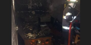 Claypole: los bomberos la encontraron muerta y se sospecha que su ex pareja la mató e incendió la casa