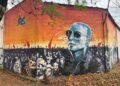 Brown homenajea al Indio Solari con murales en Burzaco, Ministro Rivadavia y Longchamps