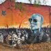 Brown homenajea al Indio Solari con murales en Burzaco, Ministro Rivadavia y Longchamps
