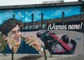 Colapinto ya tiene su mural en José Mármol: «¡Vamos, nene!»