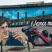 Colapinto ya tiene su mural en José Mármol: «¡Vamos, nene!»