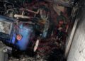 Ardió en Calzada un taller donde restauraban autos antiguos